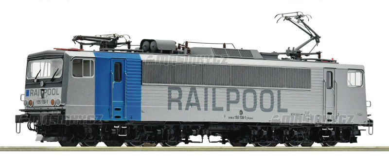 H0 - Elektrick lokomotiva ady 155 138-1 - Railpool (analog) #1