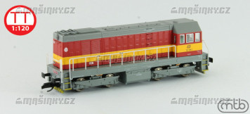 TT - Dieselov lokomotiva 721 164 - D (analog)