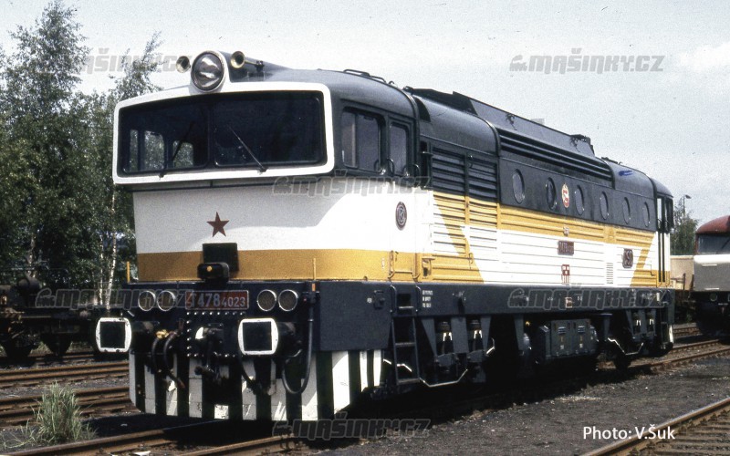 H0 - Dieselov lokomotiva 754 023-0 - SD (DCC, zvuk) #2