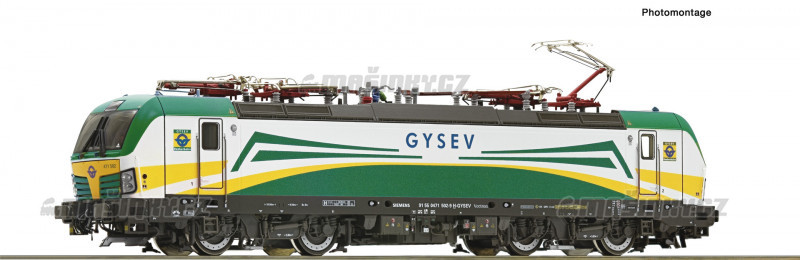 N - Elektrick lokomotiva 471 502-9 - GYSEV (analog) #1
