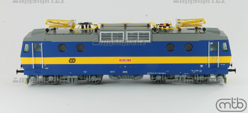 H0 - Elektrick lokomotiva  363 056 - D (analog) #2