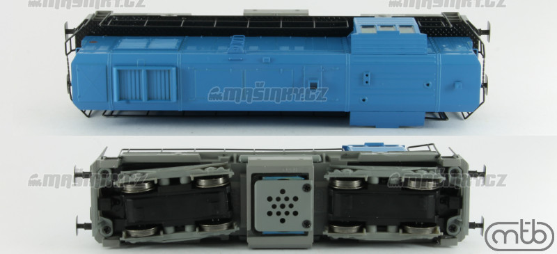 H0 - Diesel-elektrick lokomotiva T448 0724 - SD (analog) #3