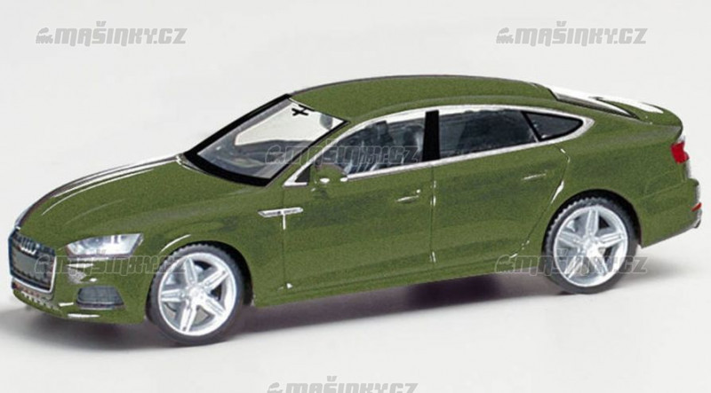 H0 - Audi A5 Sportback, zelen metal. #1