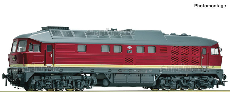 H0 - Dieselov lokomotiva ady 132 146-2 - DR (DCC,zvuk) #1
