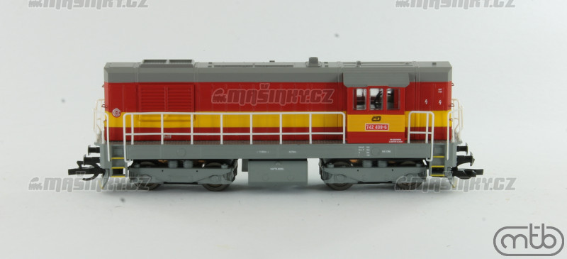 TT - Dieselov lokomotiva 742 409 - D (analog) #2