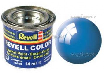 Barva Revell emailov - leskl svtle modr