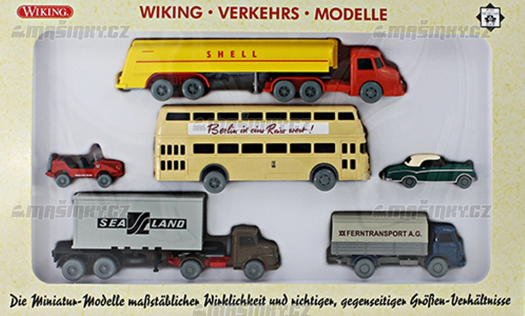 H0 - Set Wiking-Verkehrs-Modelle Nr. 101 #1