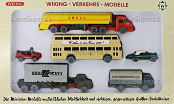 H0 - Set Wiking-Verkehrs-Modelle Nr. 101