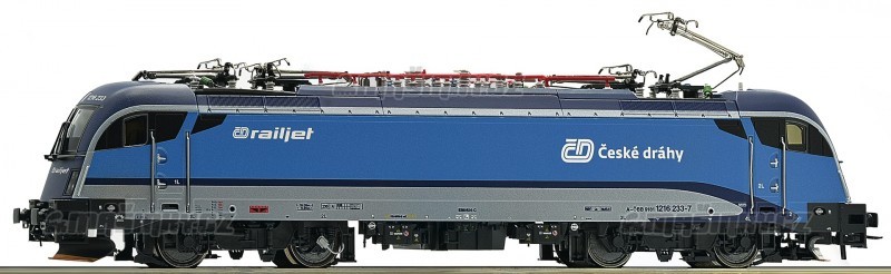 H0 - El. lokomotiva Rh 1216 233-7 "Railjet", D - (DCC, zvuk) #2