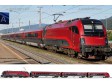 H0 - Vlaková souprava Railjet Rh 1216 + 3 osobní vozy, ÖBB (analog)
