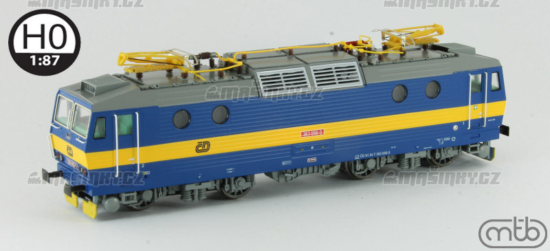 H0 - Elektrick lokomotiva  363 056 - D (analog) #1