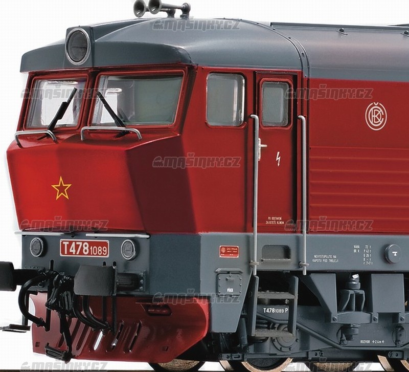 H0 - Dieselov lokomotiva T478.1 - SD (digital, Zvuk) #2
