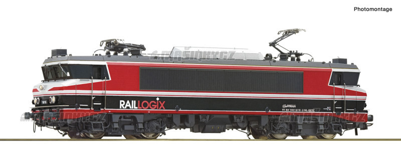 H0 - Elektrick lokomotiva ady 1619 - Raillogix (DCC,zvuk) #1