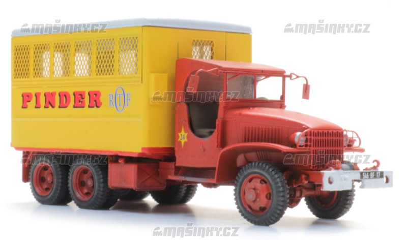 H0 - Transportr GMC CCKW-353 dlna Pinder #1