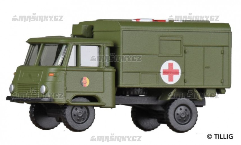 TT - Nkladn vz Robur LO 1801 "NVA ambulance" #1