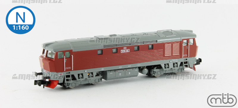 N - Dieselov lokomotiva T478 1160 - SD (analog) #1