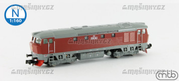 N - Dieselov lokomotiva T478 1160 - SD (analog)