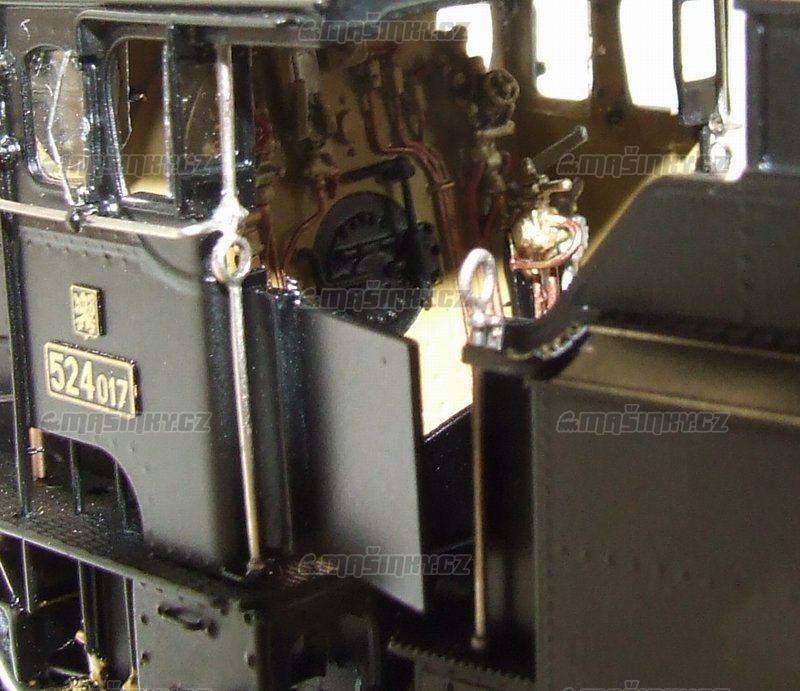 H0 - Parn lokomotiva ady 524.017 - SD - analog #8