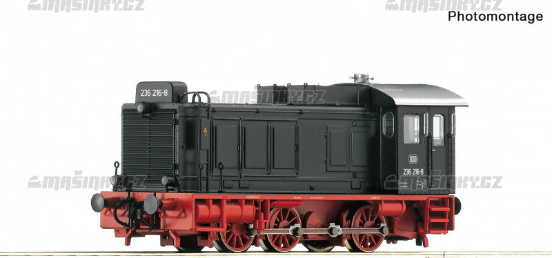 H0 - Dieselov lokomotiva 236 216-8 - DB (analog) #1