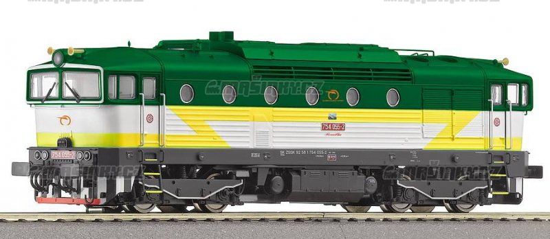H0 - Dieselov lokomotiva Rh 754  - SR - analog #1