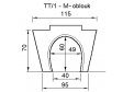 TT -  Tunelov portl 1 kolejn - oblouk - motorov trakce