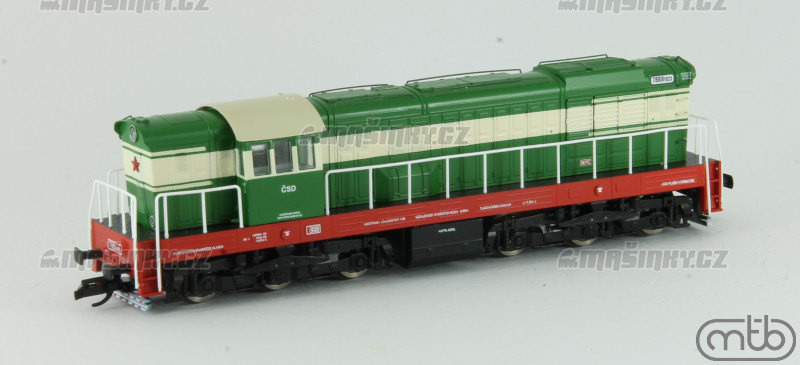 TT - Dieselov lokomotiva T669.1023 - SD (analog) #4