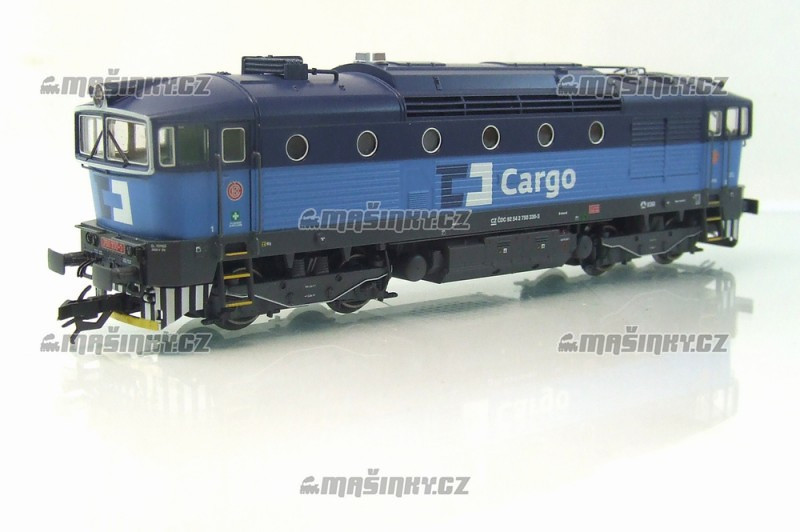TT - Dieselov lokomotiva ady 750 - D CARGO (dcc, zvuk) #1