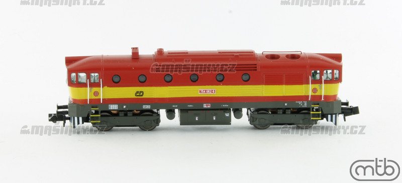N - Diesel-elektrick lokomotiva 754 062 - D (analog) #2