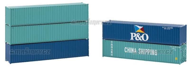 H0 - 40' kontejner, 5 ks #2