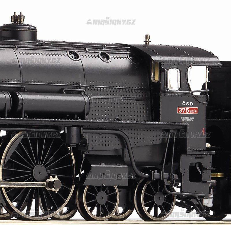 H0 - Parn lokomotiva ady 375.022 " hrboun " - SD #3