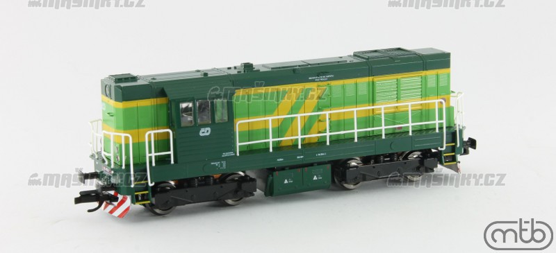 TT - Diesel-elektrick lokomotiva 743 009 - D - (analog) #4