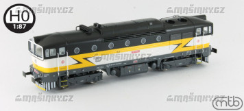 H0 - Dieselov lokomotiva 754 018 - D (analog)