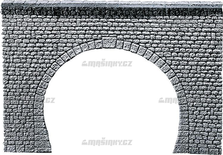 H0 - Dvoukolejn tunelov portl #1