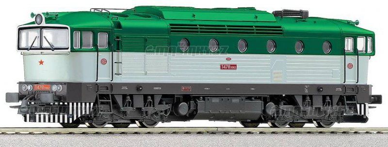 H0 - Dieselov lokomotiva Rh 478  - SD - Ozvuen #1