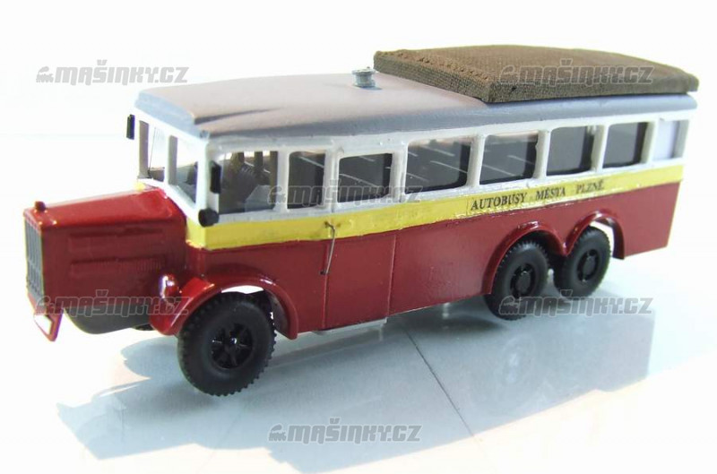 H0 - Tatra 24/58 "Autobusy msta Plzn"  r.v. 1933 #1