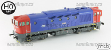 H0 - Dieselov lokomotiva 755 001 - D (DCC, zvuk)