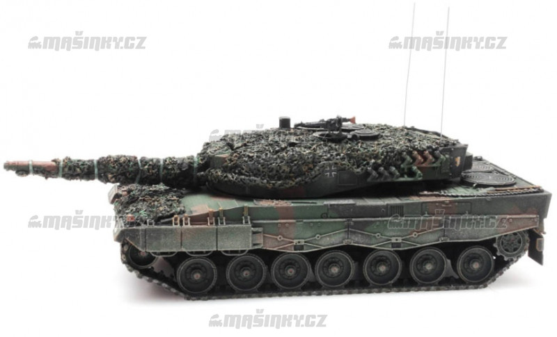 H0 - Hlavn bitevn tank Leopard 2A2 Bundeswehr v maskovac barv #1