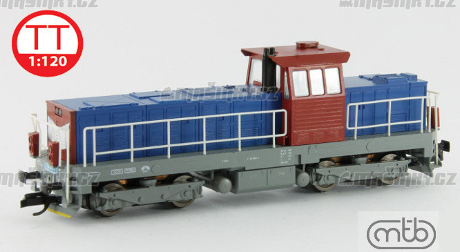 TT - Diesel-elektrická lokomotiva řady 714 012 - ČD (analog) MAX #1