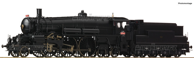 H0 - Parn lokomotiva 375 002 - SD (analog) #1