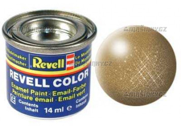 Barva Revell emailov - metalick mosazn