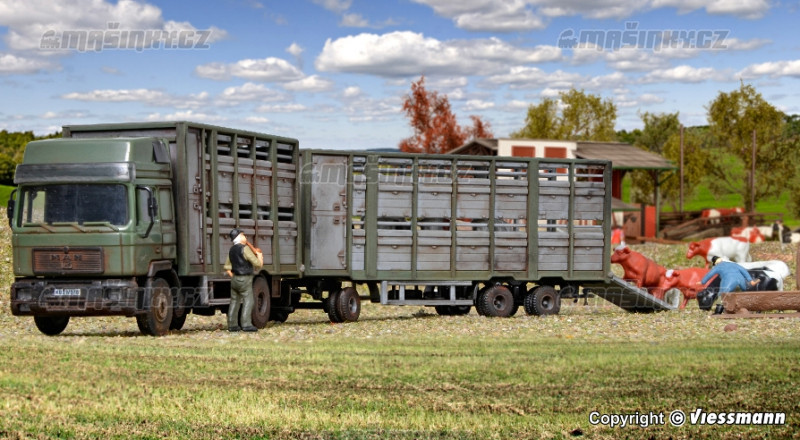 H0 - Transporter s dobytkem #1