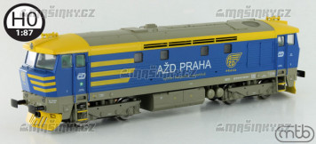 H0 - Dieselová lokomotiva řady 749 039 - ČD AŽD Praha - (analog)