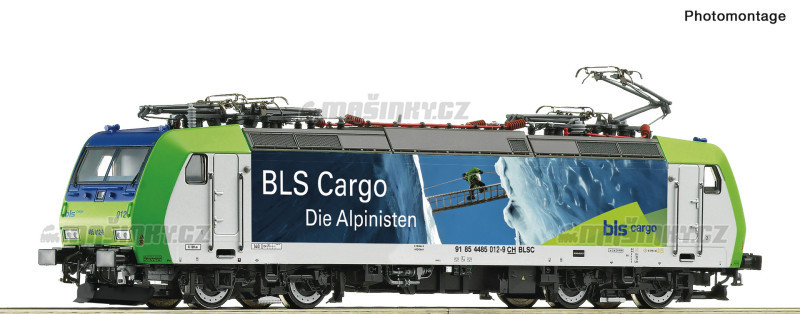 H0 - Elektrick lokomotiva ady 485 012-9 - BLS Cargo (analog) #1