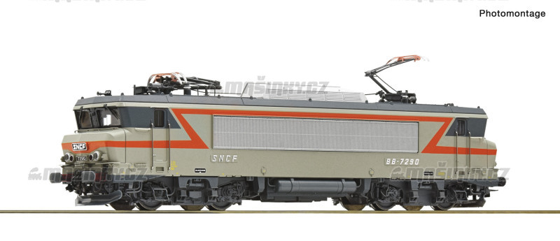 H0 - Elektrick lokomotiva ady BB 7290 - SNCF (DCC,zvuk) #1