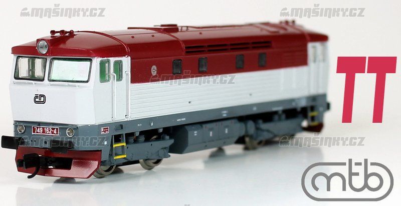 TT - Dieselov lokomotiva ady  749 162  D - analog #1
