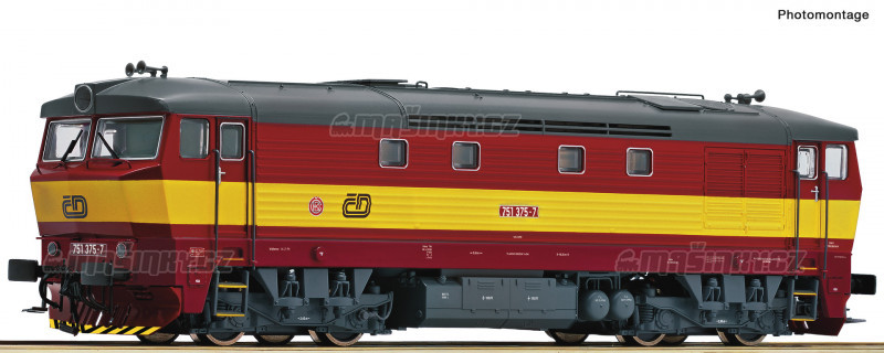 H0 - Dieselov lokomotiva 751 375-7 - D (DCC,zvuk) #1