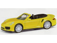 H0 - Porsche 911 Turbo Cabriolet, žlutý