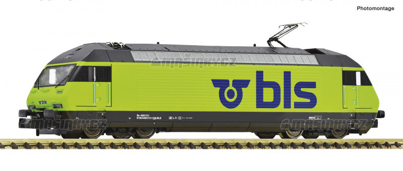 N - Elektrick lokomotiva Re 465 009-9 - BLS (analog) #1
