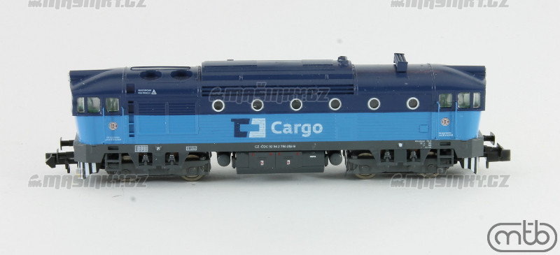 N - Dieselov lokomotiva 750 252 - DC (analog) #2