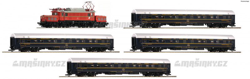 H0 - 5 ks. Sada: Elektrick lokomotiva Rh 1020 a 4 spac vozy (DCC, zvuk) #1